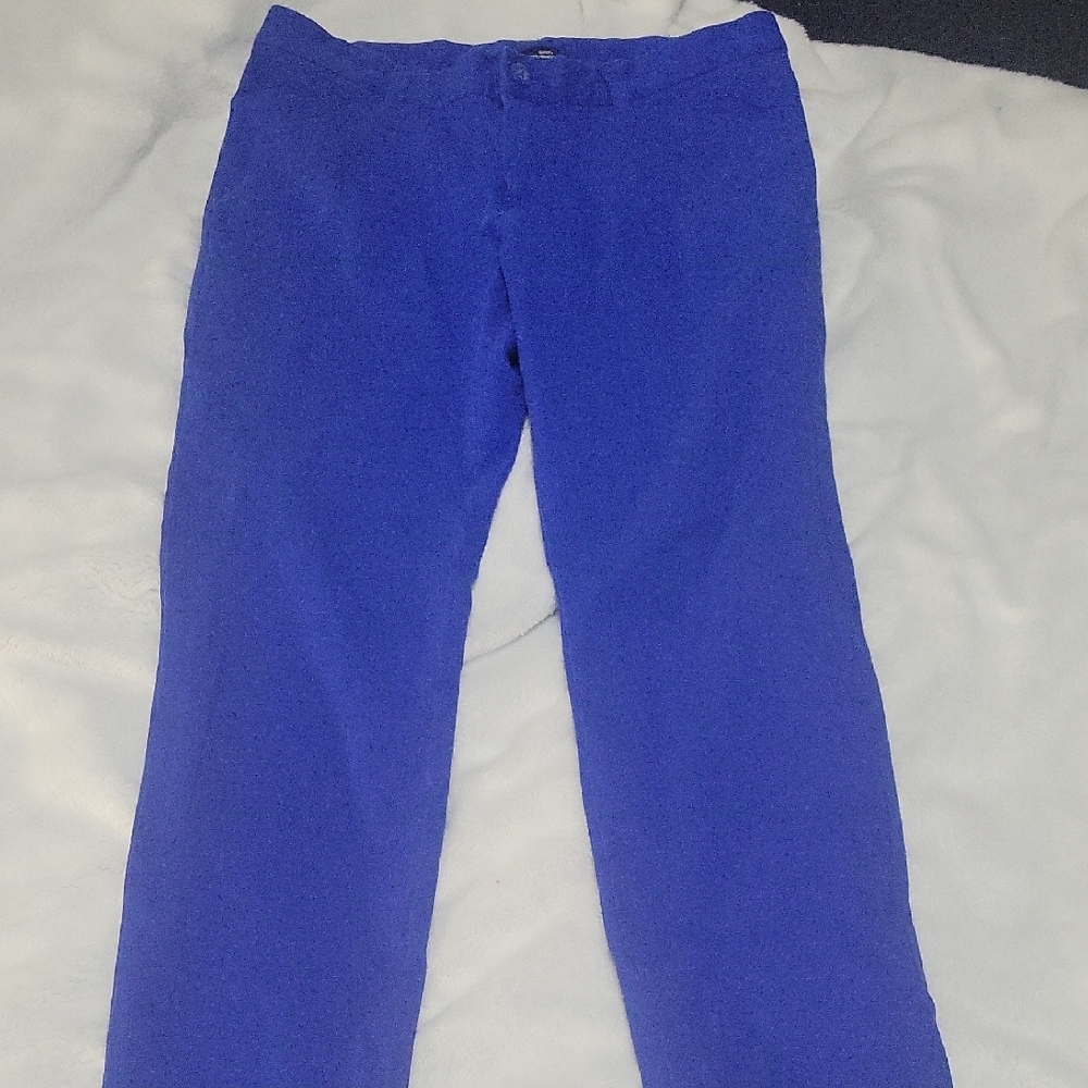 5/$20**Gap Size 6 "Slim City" Royal Blue Pants